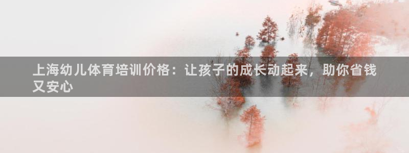 耀世天下图片：上海幼儿体育培训价格：让孩子的成长动起