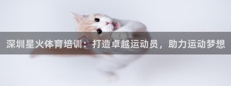耀世璀璨什么意思：深圳星火体育培训：打造卓越运动员，